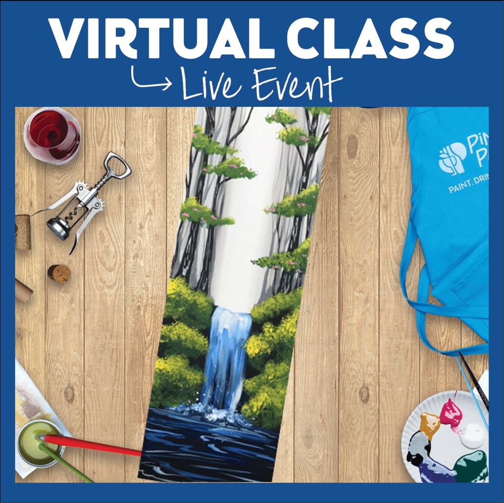 LIVE Interactive Virtual Class ($15 Use Your Own Supplies Option)